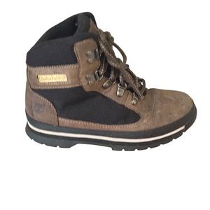 Timberland Original Leather Brown Lace Up Warm Shoes 4